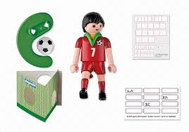 Playmobil voetbalspeler Portugal 4734