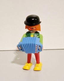 Playmobil vintage clown accordeon