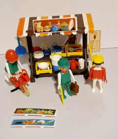 Playmobil vintage marktkraam