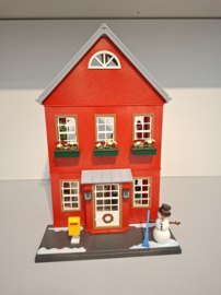 Woonhuis in kerstsfeer (17559)