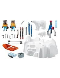Playmobil poolreizigers met ijsberen 9056