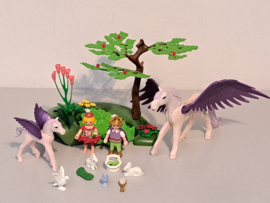Pegasus met prins en prinses (15064)