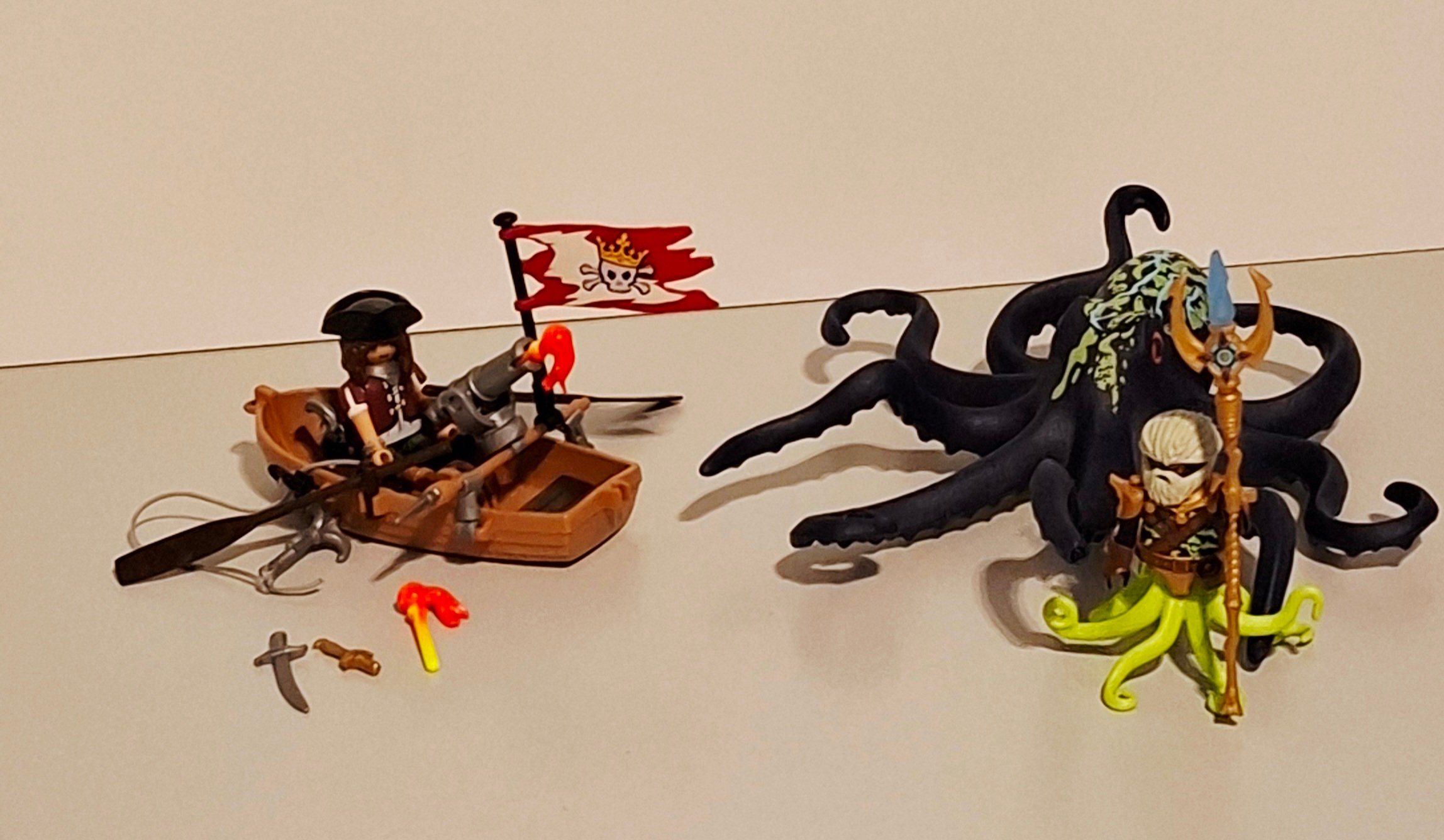Piratengevecht tegen de reuze octopus (16669)