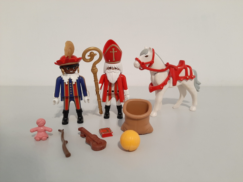 een beetje melodie Occlusie Sint en piet (13550) | Playmobil Kerstmis / Sinterklaas/ Pasen | DE  POPPETJESSHOP