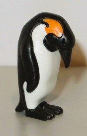 Pinguin gebogen hoofd