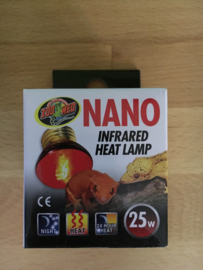 Zoo Med Nano Infrared Heat Lamp 25watt