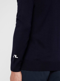 J. Lindeberg Lymann Tour Marino Knitted Pullover Navy