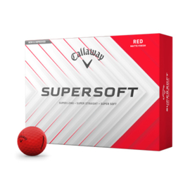 Callaway Supersoft Matte Red (v.a. €1,54 per bal)