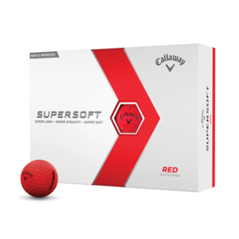 Callaway Supersoft Matte Red (v.a. €1,54 per bal)