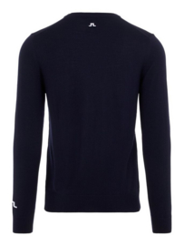 J. Lindeberg Lymann Tour Marino Knitted Pullover Navy