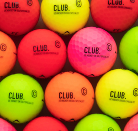 Gekleurde golfballen