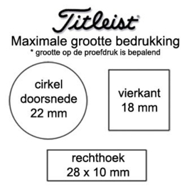 Titleist AVX Geel