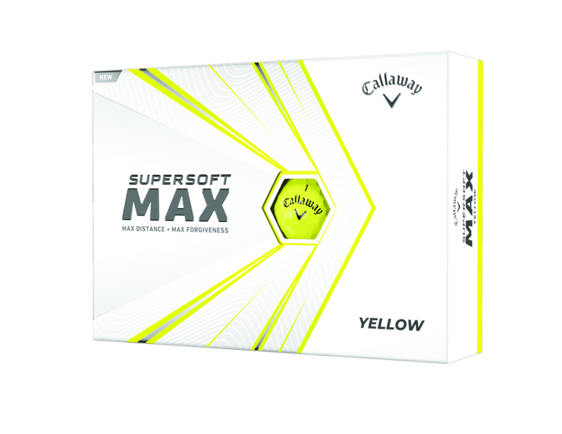 Callaway supersoft MAX Yellow (v.a. € 1,54 per bal)