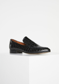 Aspen Loafers Black Croco