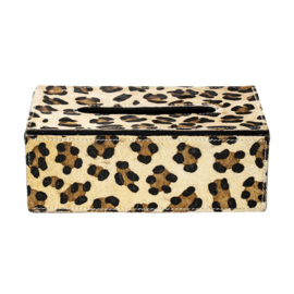 Tissue box Leopard