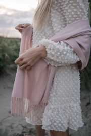 Cashmere Shawl oversized Blushing Pink