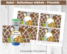 Safari Bellenblaas wikkel