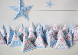 Kerst adventskalender snoep cadeautjes