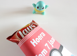 Pokemon chips traktatie zakje