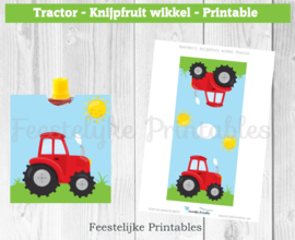 Tractor knijpfruit wikkel