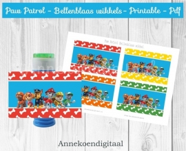 Paw Patrol Bellenblaas wikkel