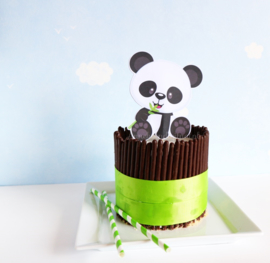 Panda Taart Topper