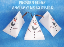 Frozen Olaf snoep cadeautje