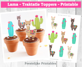 Lama traktatie Toppers