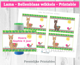 Lama Bellenblaas wikkels