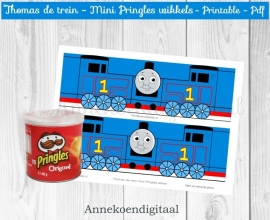 Thomas de trein Mini Pringles Wikkels