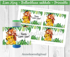 Lion King Bellenblaas wikkel