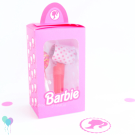 Barbie traktatie vensterdoosje