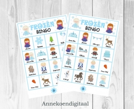 Frozen Bingo spel