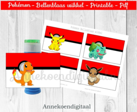 Pokemon Bellenblaas wikkel