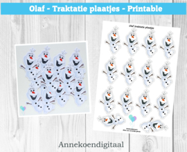 Olaf traktatie plaatjes