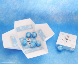 Olaf Frozen thee bonbon doosje