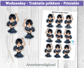 Wednesday traktatie prikkers