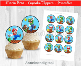 Super Mario Toppers 2 inch