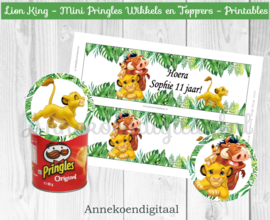Lion King Mini Pringles Wikkels