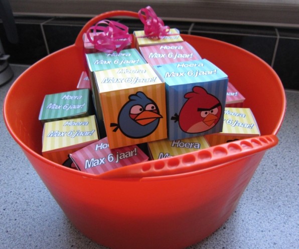 Angry Birds traktatie van Max