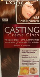 L'ORÉAL Casting Crème Gloss nr 415 midden kastanjebruin