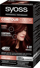 SYOSS Contour Color 3-22 Deep Mahony Red