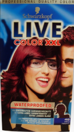 Schwarzkopf LIVE Color XXL 48 red night