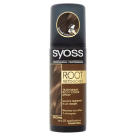 SYOSS UITGROEISPRAY Bruin/middenbruin