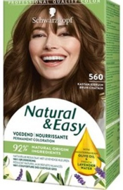 Schwarzkopf Natural & Easy 560 Donkerblond