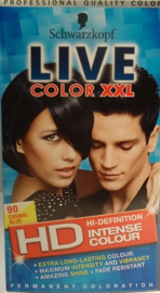 SCHWARZKOPF LIVE Color XXL nr 90 cosmic blue/blauw zwart