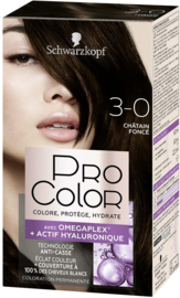 SCHWARZKOPF PRO COLOR 3-0 donkerbruin/chatain foncé