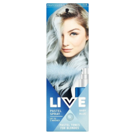 SCHWARZKOPF LIVE Pastel Spray Baby Blue