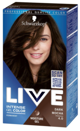 Schwarzkopf LIVE Intense Colour 4.0 dark mocha