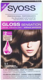 SYOSS Gloss sensation 5-1 capuccinobruin/lichtbruin
